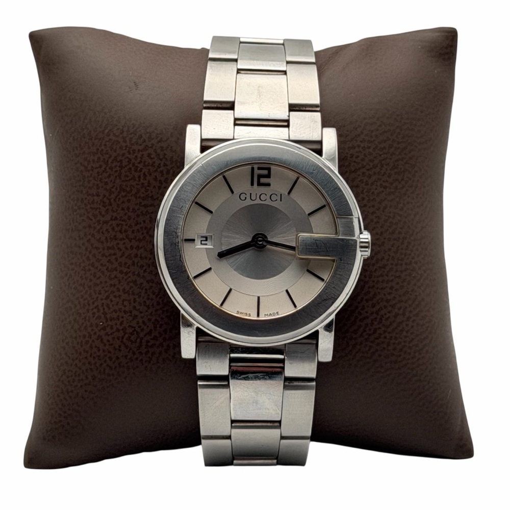 GUCCI 101J STAINLESS STEEL WATCH - Picture 1 of 11
